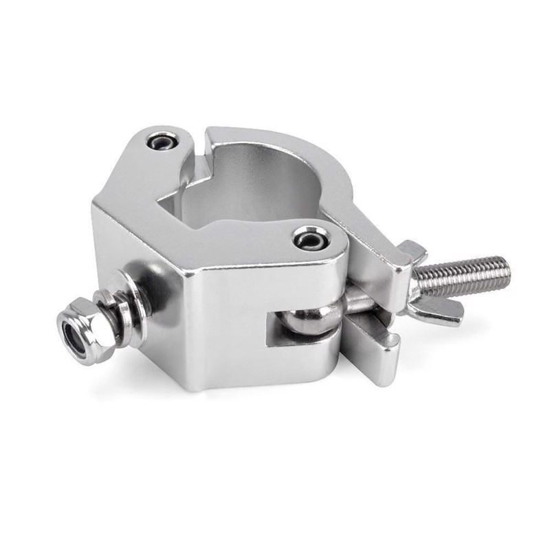 Halfcoupler Heavy Silver Max. 750kg (48 51mm)  Stainless Steel   Rig 400 200 038 fra Riggatec