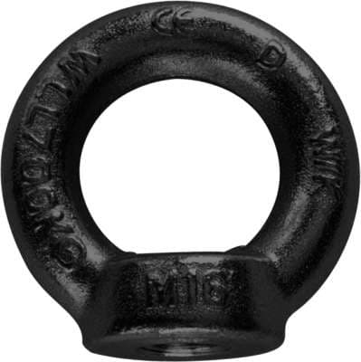 Din 582   Black Galvanised     fra Riggatec