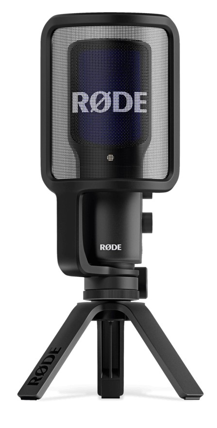 Nt Usb+ Usb C Mikrofon Med Bordstativ fra Røde