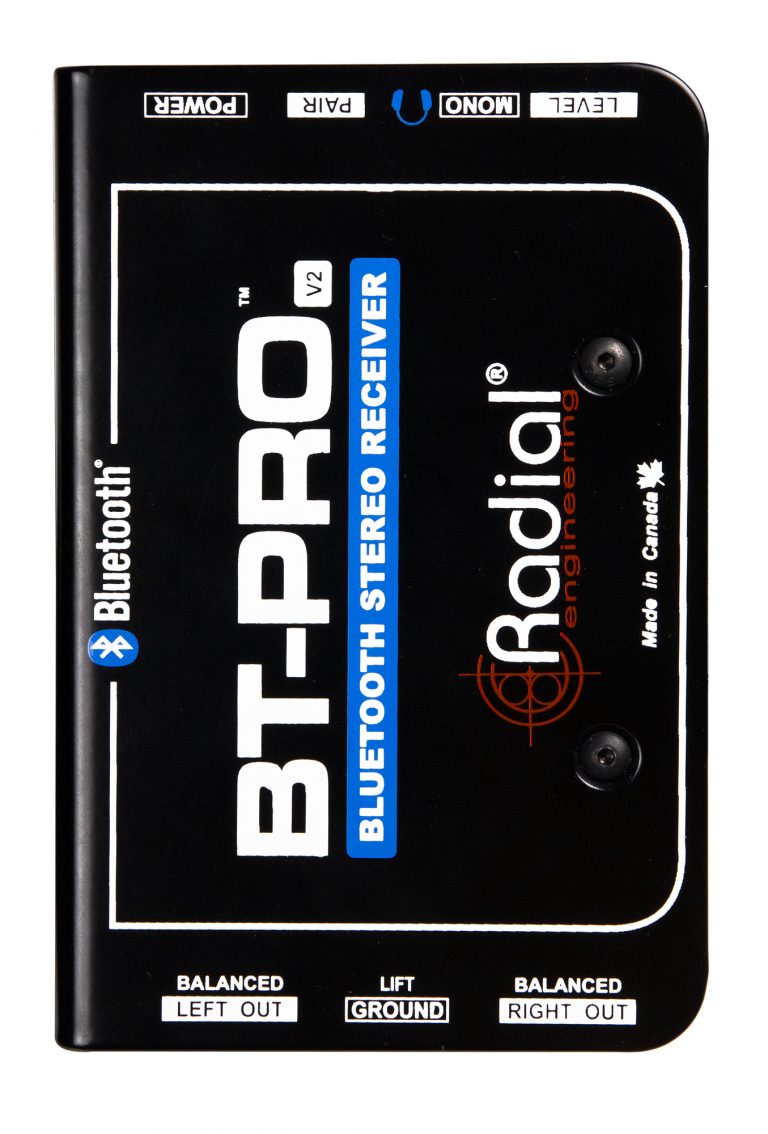 Engineering Bt Pro V2 Stereo Bluetooth Modtager fra Radial
