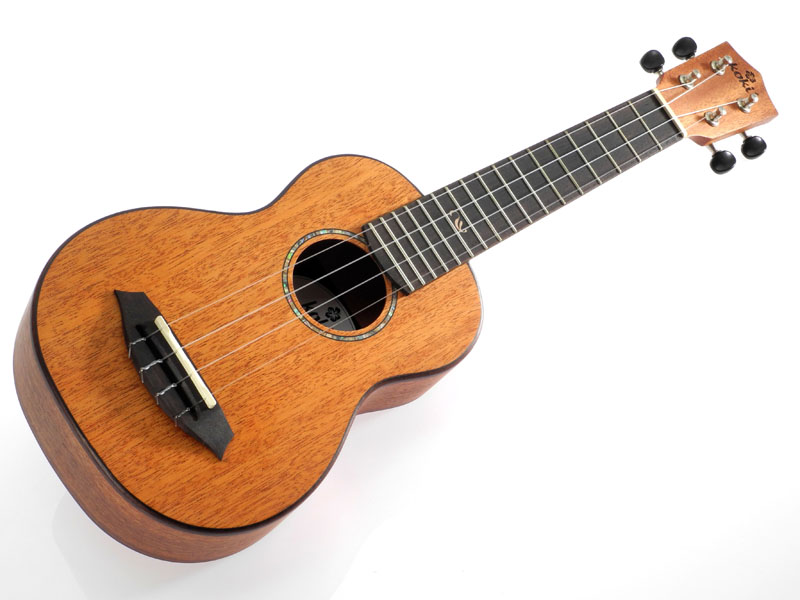 U Smhlmh S Solid Top Mahogni Sopran Ukulele fra Kokio