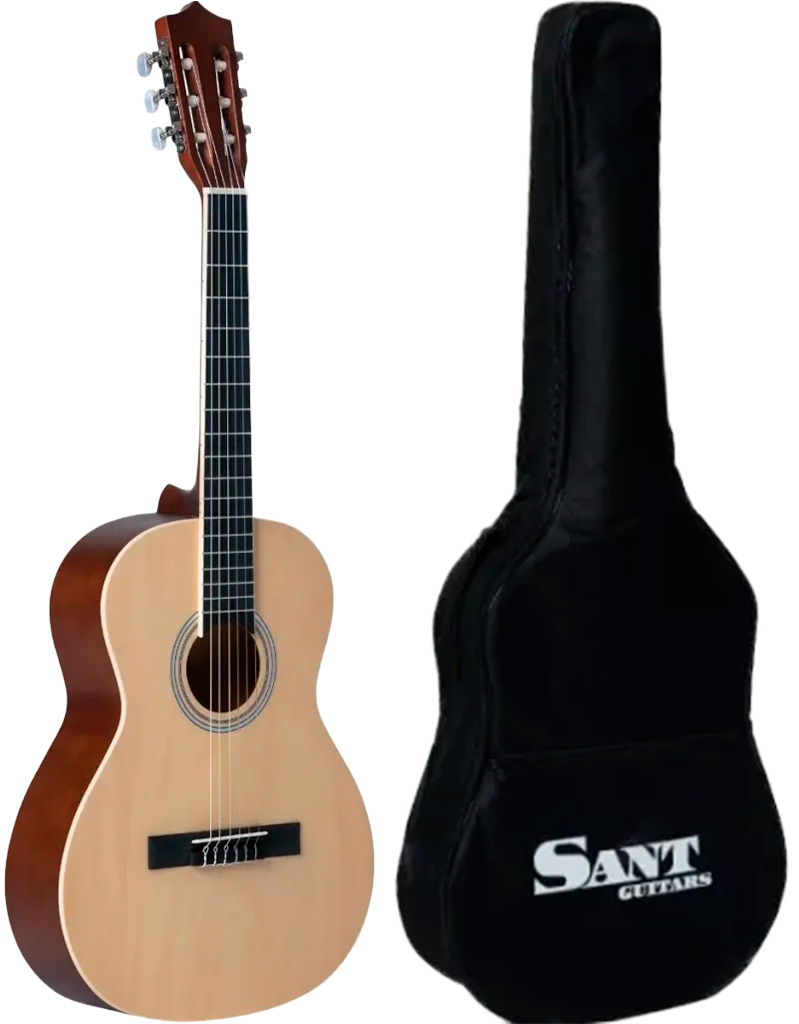Cj 36 Sna V2   3 4 Spansk Børne Guitar   Natur fra Sant Guitars