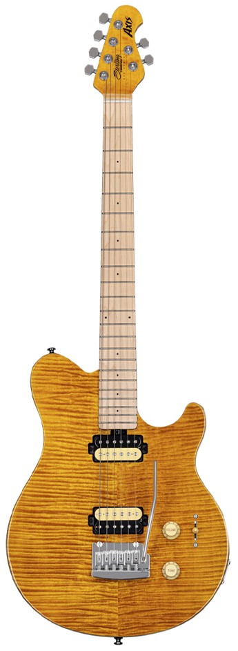 Sub Axis El Guitar   Translucent Gold fra Sterling By Music Man