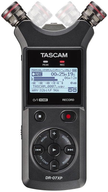 Dr 07xp Håndholdt Optager, Diktafon fra Tascam