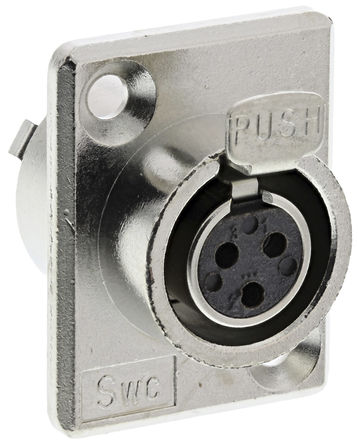 Ty3f   Tini Qg "mini R" 3p Han Chassis Stik Nickel fra Switchcraft