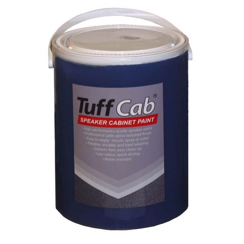 Tuff Cab Højttalermaling. Turbo Blue. Mat. 5 Kg.