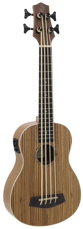 Uk 700 Bas Ukulele Med Pickup   Zebra fra Dimavery