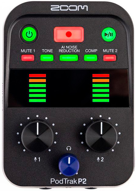 Podtrak P2 Podcast Recorder fra Zoom