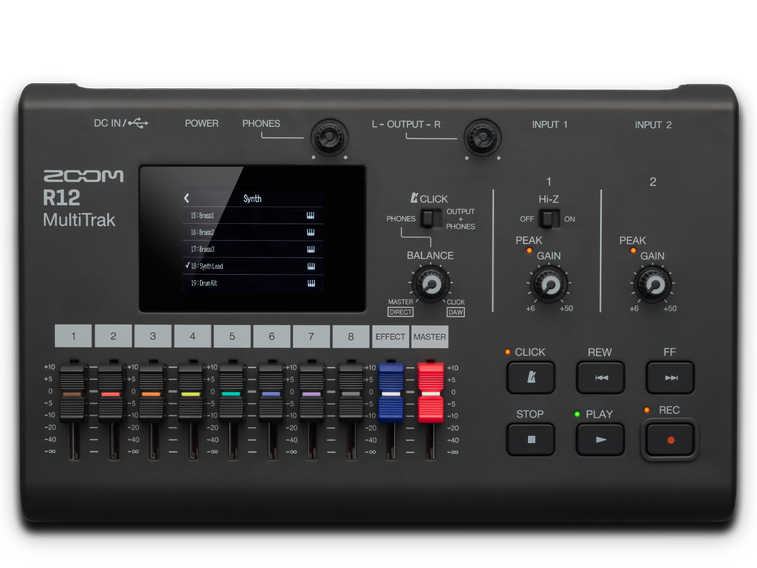 R12 Multi Track Recorder fra Zoom