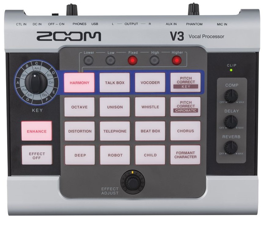 V3 Vocal Processor fra Zoom