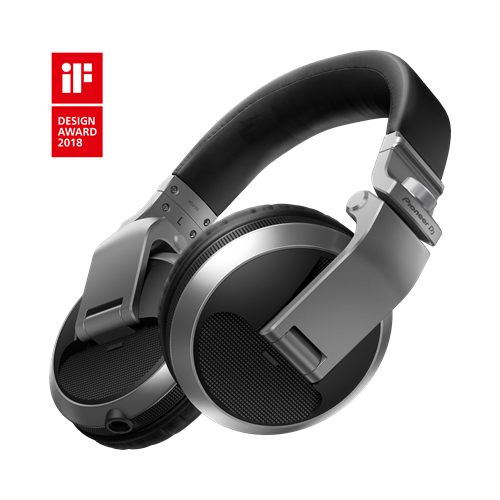 Dj Høretelefoner ( Sølv ) Hdj X5 S fra Pioneer