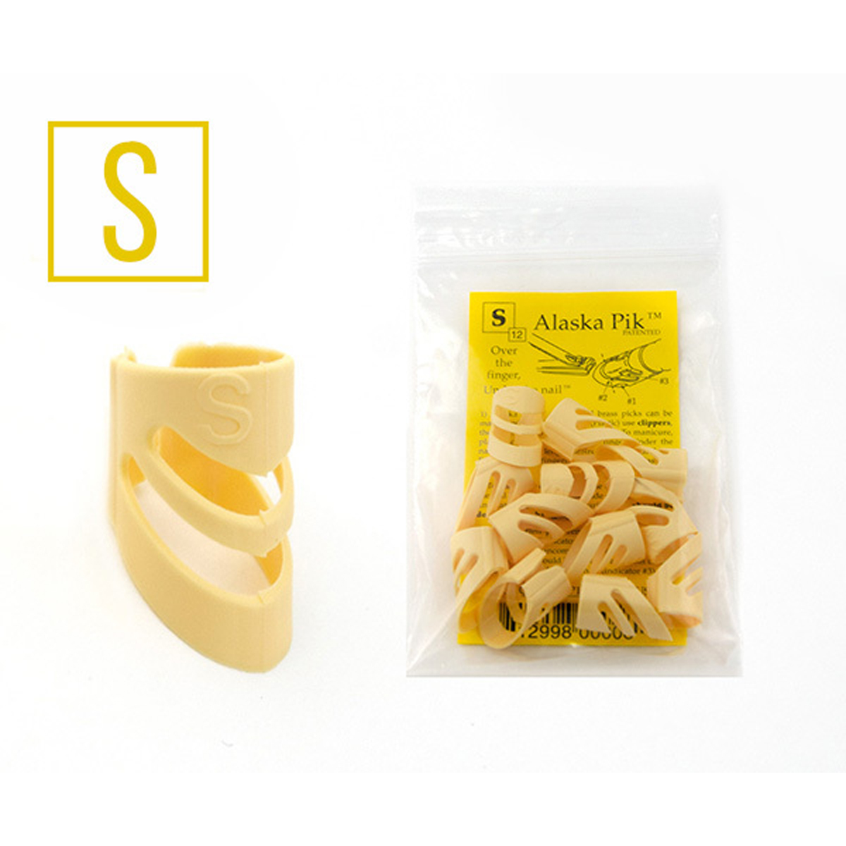 Plastic Small Fingerpicks (12 Stück) fra Alaskapik
