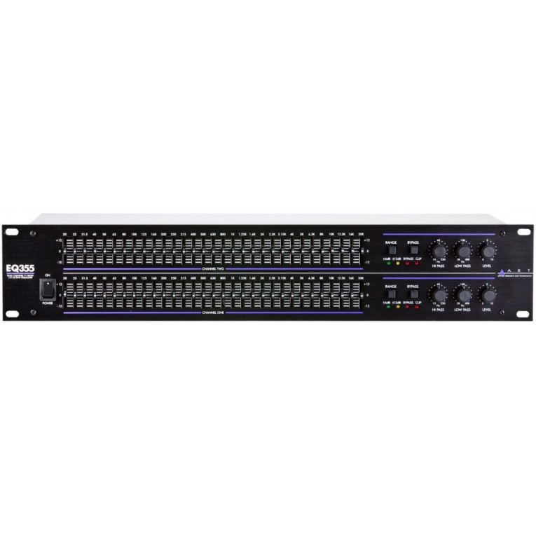 Art Grafisk Equalizer 2 X 31 Bånd fra Art Proaudio