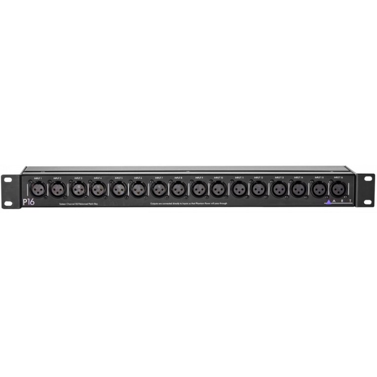 Art Balanceret Patchbay 16 Ch. R fra Art Proaudio