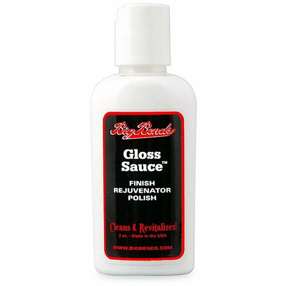 Gloss Sauce 2 Oz. Guitar Bas Polish fra Big Bends