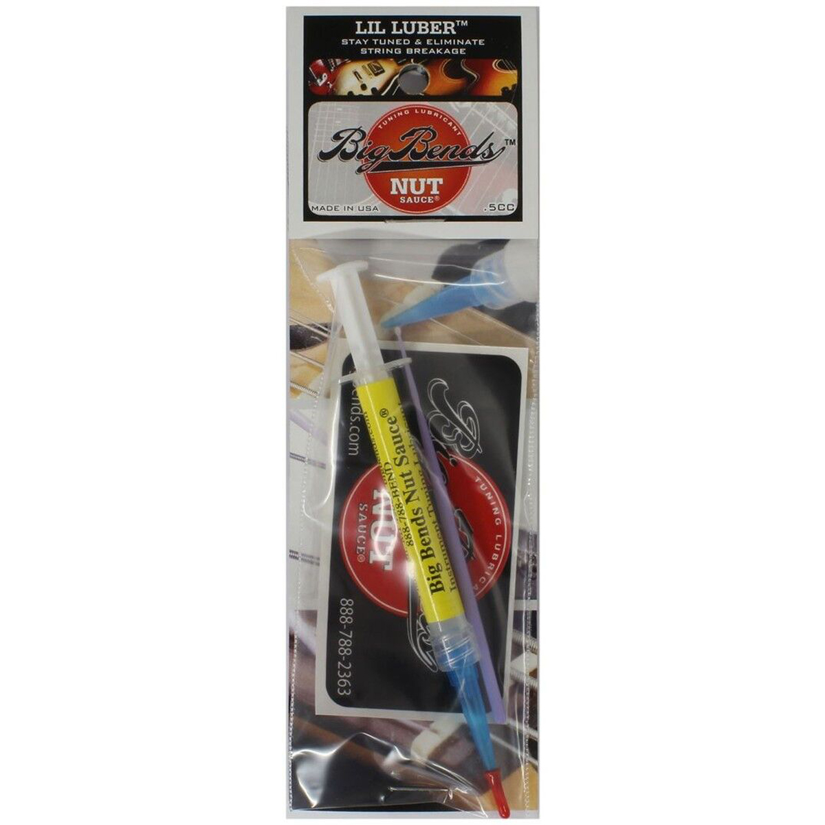 Lil Luber Ultra 0.5 Cc Glidemiddel Til Guitar Bas Sadler fra Big Bends