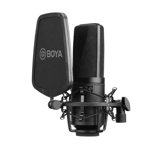 M800 Studio Mikrofon M Ophæng Og Popfilter fra Boya