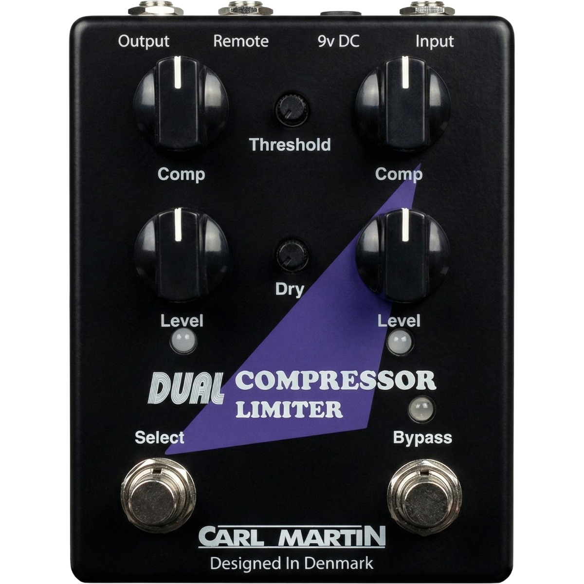 Dual Compressor Limiter Guitar Effekt Pedal fra Carl Martin