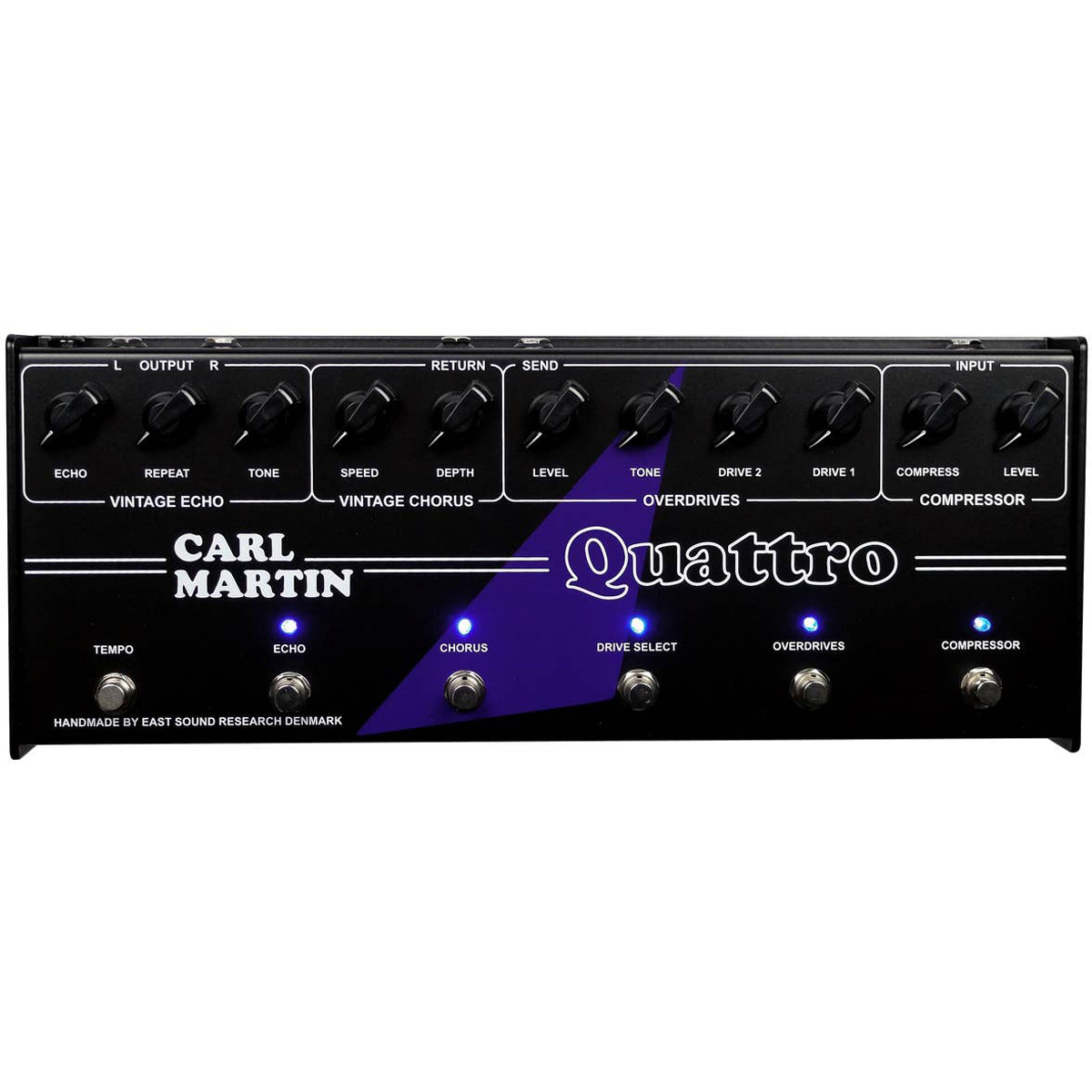 Quattro Guitar Effekt Pedal fra Carl Martin