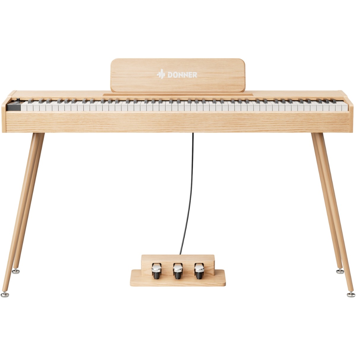 Dhp 200 Pro El Klaver Beige fra Donner