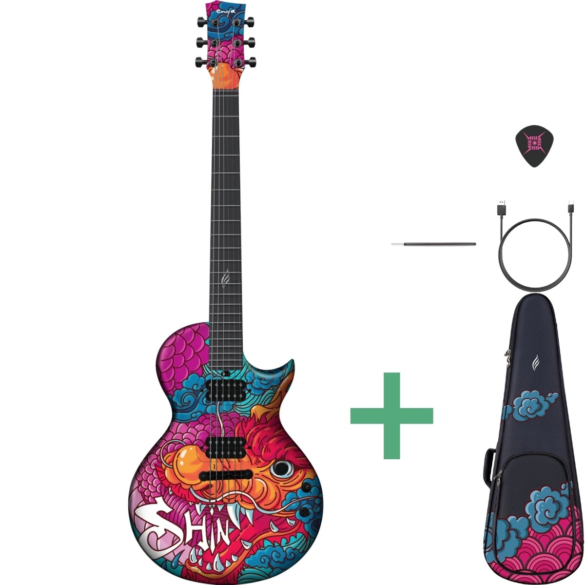 Dragon Shinichi Kobayashi El Guitar fra Enya
