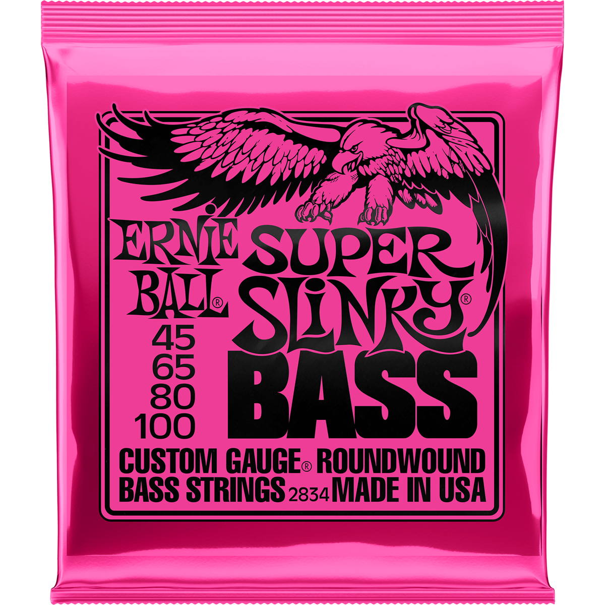 2834 Super Slinky Bas Strenge fra Ernie Ball