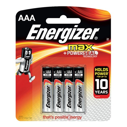 Max Aaa Batterier (4 Stk) fra Energizer