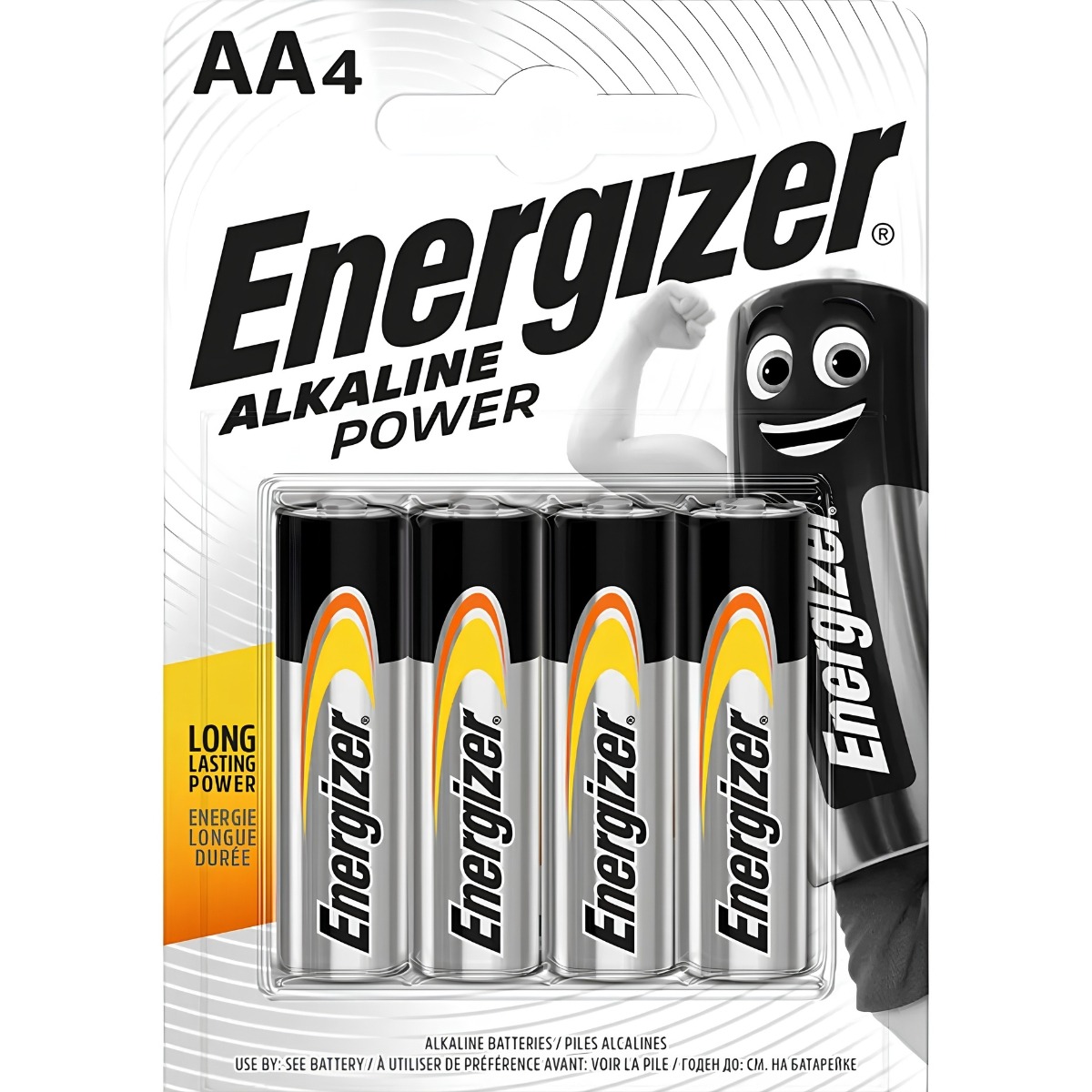 Alkaline Power Aa Batterier (4 Stk) fra Energizer