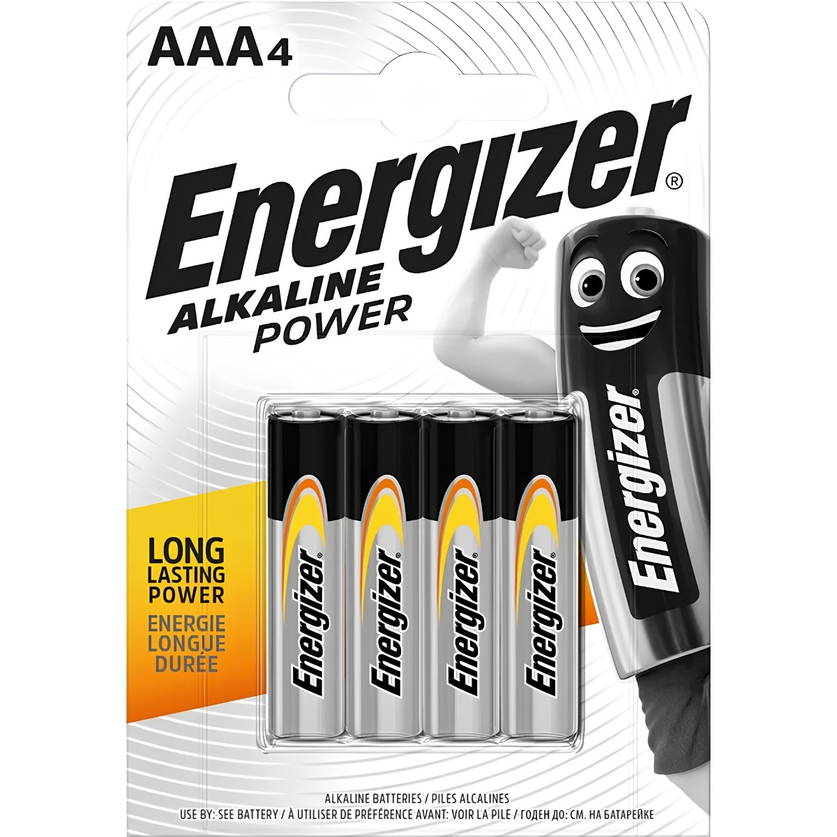 Alkaline Power Aaa Batterier (4 Stk) fra Energizer