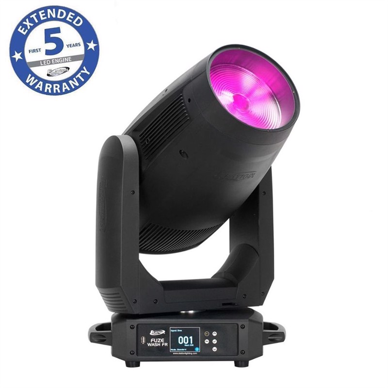 Fuze Wash Fr, 480w 6,500k Rgbma Led Zoom From 9° To 60° fra Elation