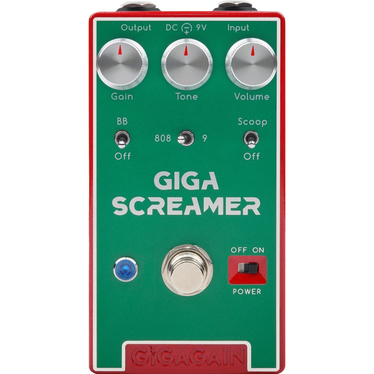 Gp04 Giga Screamer Overdriv Guitar Effekt Pedal fra Gigagain