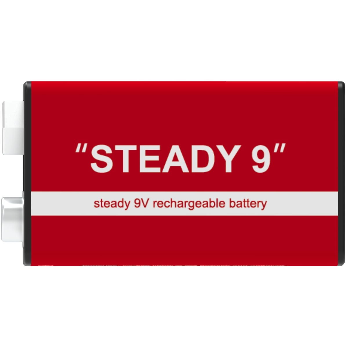 Steady 9v Genopladeligt Batteri fra Gigagain