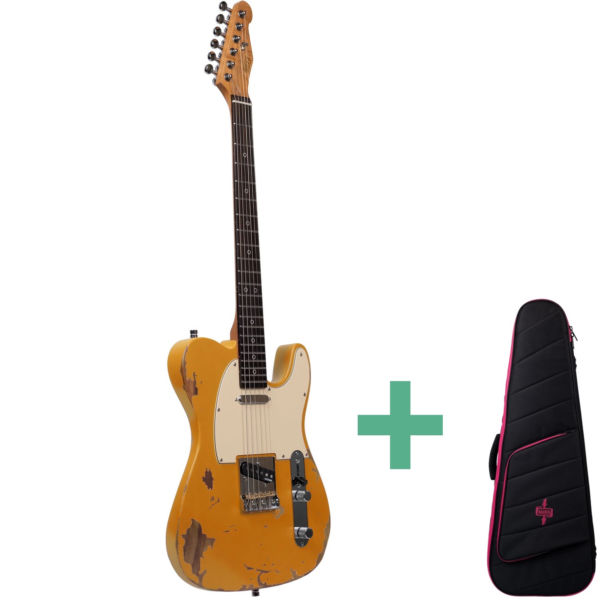 Space Ii Aged Tl 1n El Guitar Gul fra Henrys