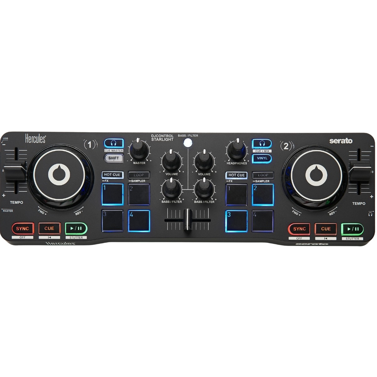 Djcontrol Starlight Dj Controller fra Hercules