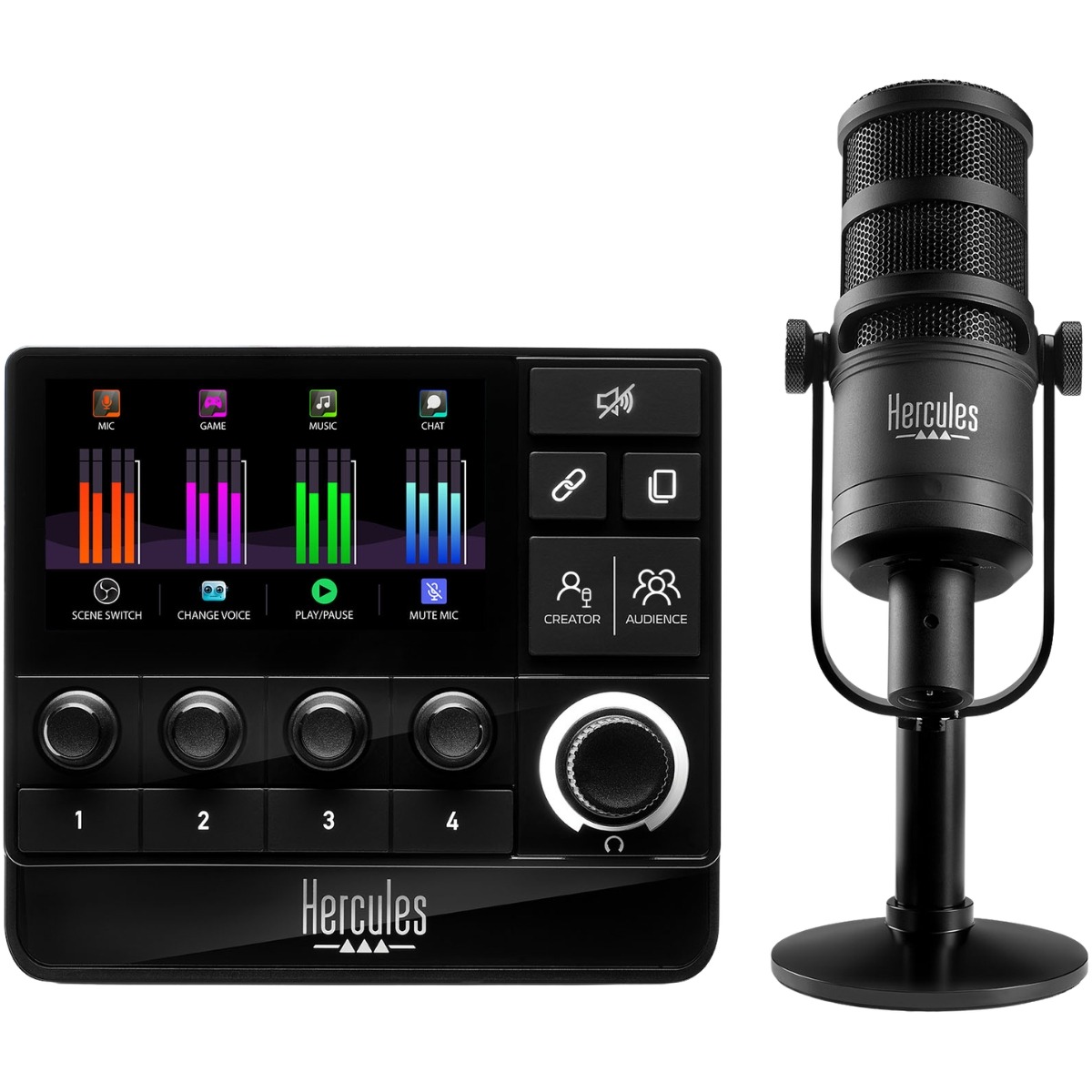 Stream Essential Kit R Dj Controller fra Hercules