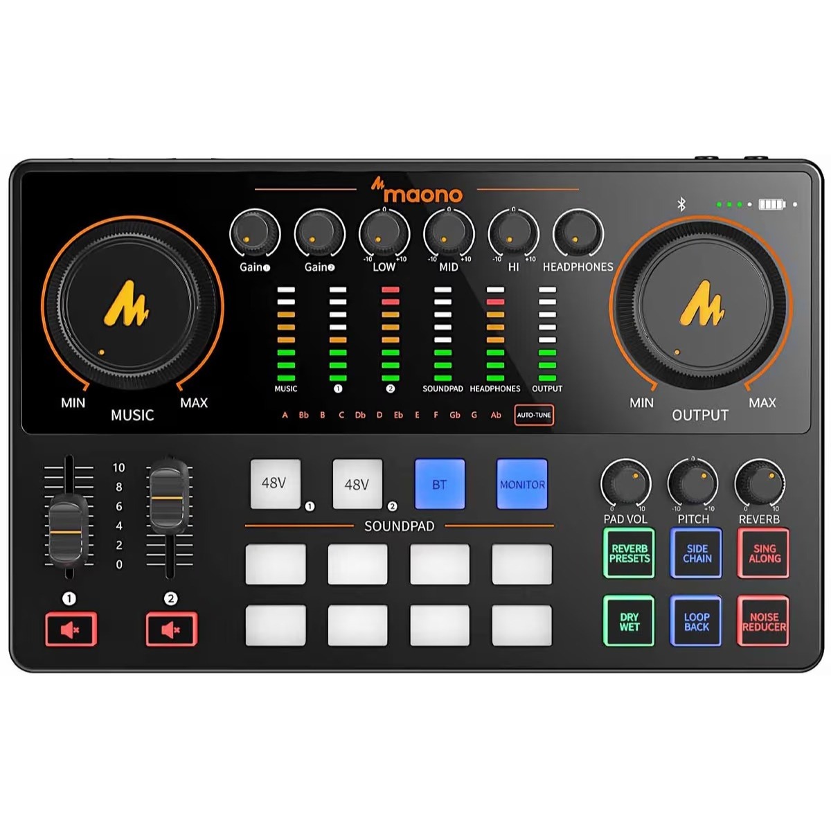 Caster E2 Mixer Og Interface fra Maono