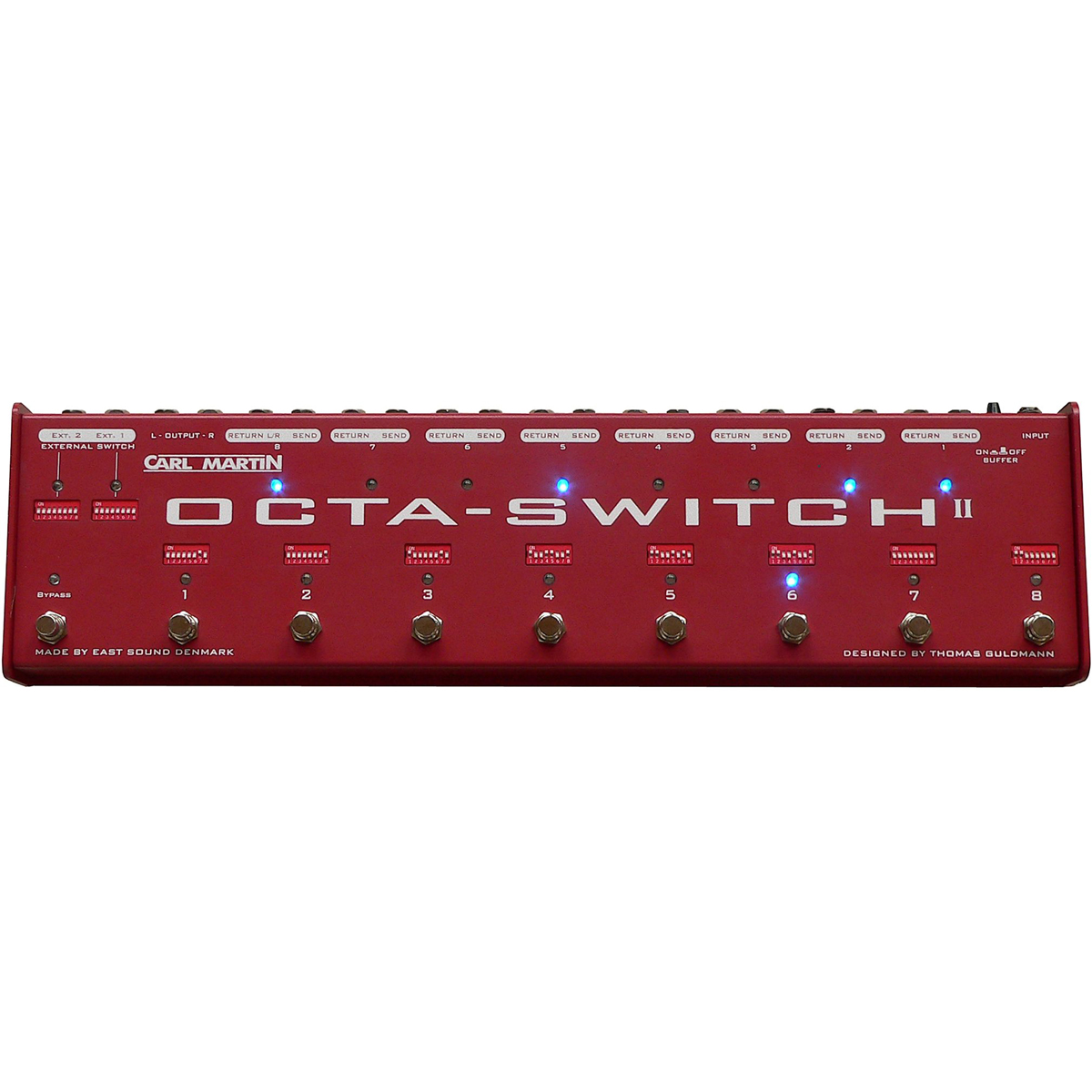 Octaswitch Mk Ii Guitar Effekt Pedal fra Carl Martin