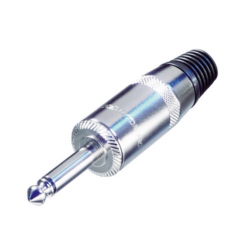 Jackstik I Metalhus, Mono Til 9mm Kabel fra Rean