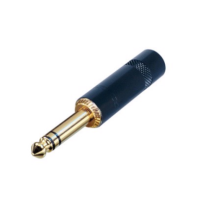 Jackstik, Sort Metalhus, Stereo fra Rean