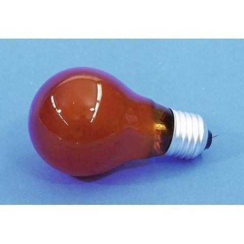 Kronepære  E27. Orange 25 W. fra Omnilux