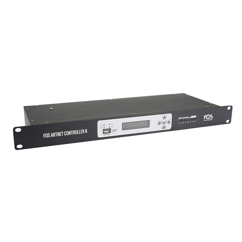 Fos Artnet Controller Pro Til 8 Optisk Isolerede Dmx Udgangsporte fra Fos Lighting