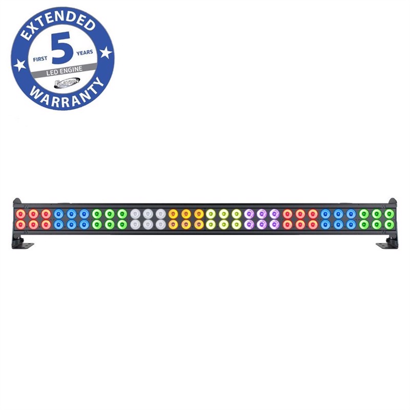 Seven Batten 72, 60 X 25w 7 In 1 Rgbaw + Lime + Uv (395nm) Leds fra Elation