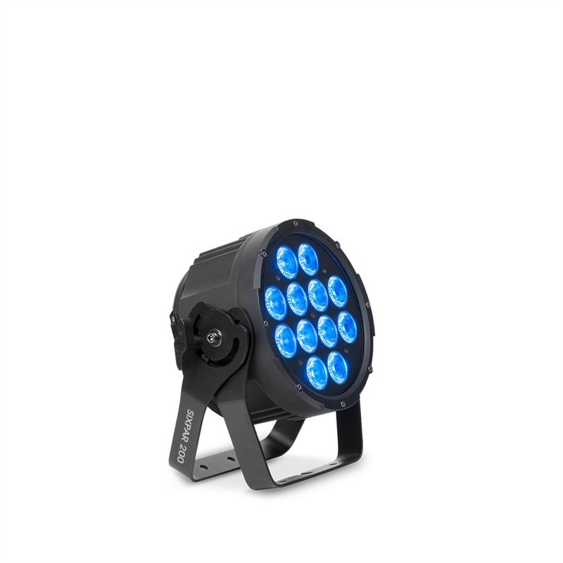 Sixpar 200, 12 X 12w 6 In 1 Rgbaw+uv Leds fra Elation
