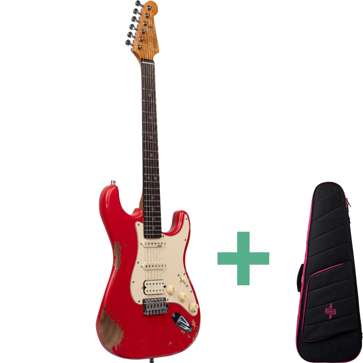 Snake Ii Aged Cobra St 1n El Guitar Rød fra Henrys